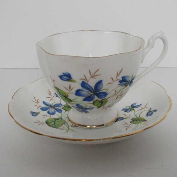 Queen Anne Dining Antique Cup Saucer Set Poshmark